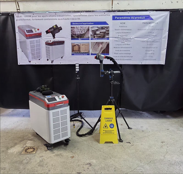 Laser pulsé 500 W