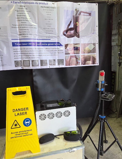 Laser pulsé 200 W
