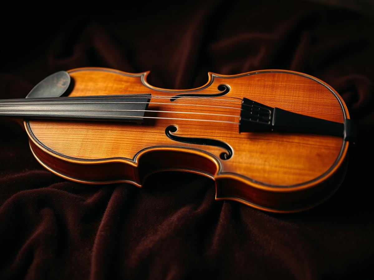 Restauration d'un violon ancien